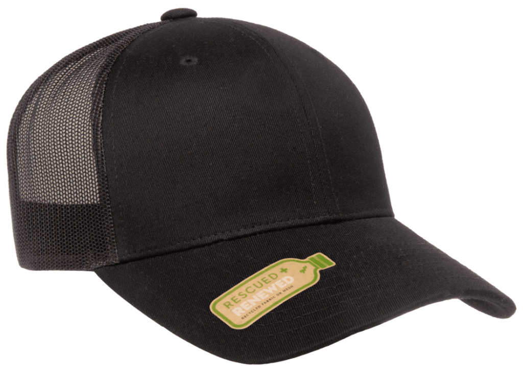 Organic Wholesale Clothing | 6606r black right slant sticker