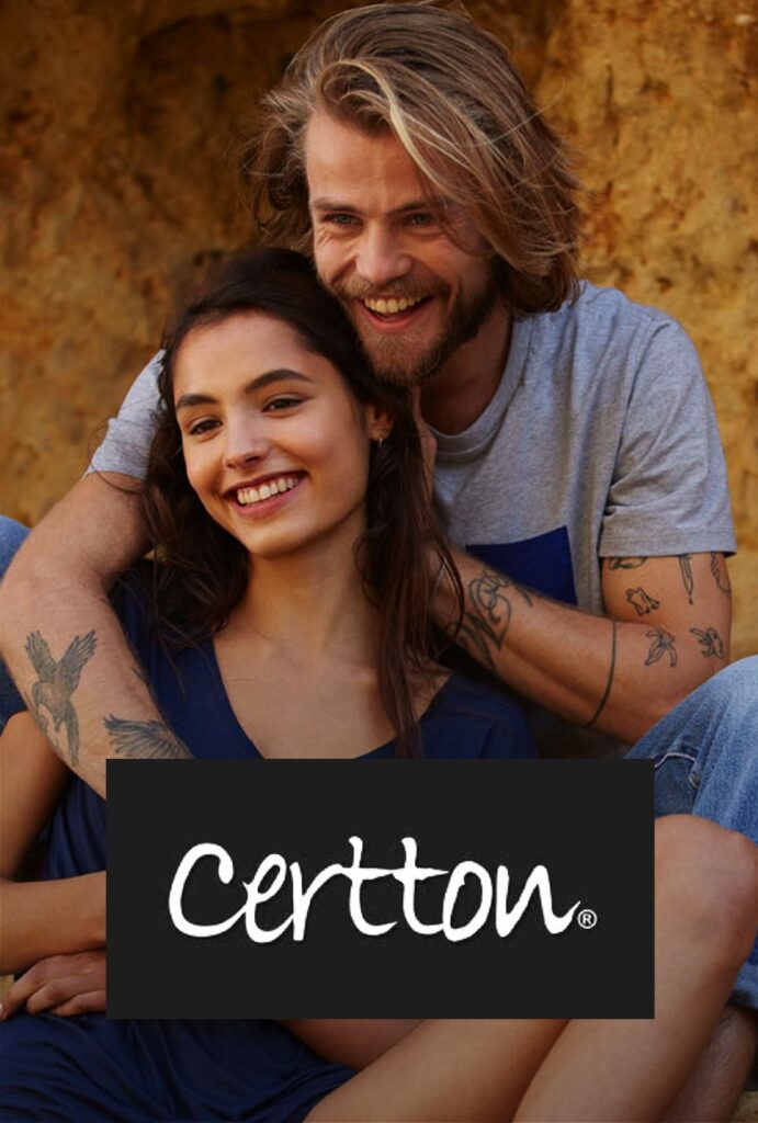 Organic Wholesale Clothing | brand 3 certton card