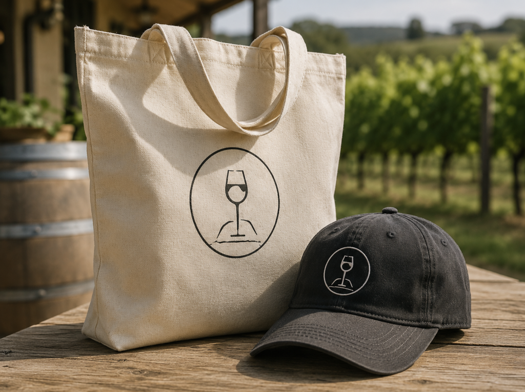 Premium cellar door merchandise for Australian wineries by OCC Apparel