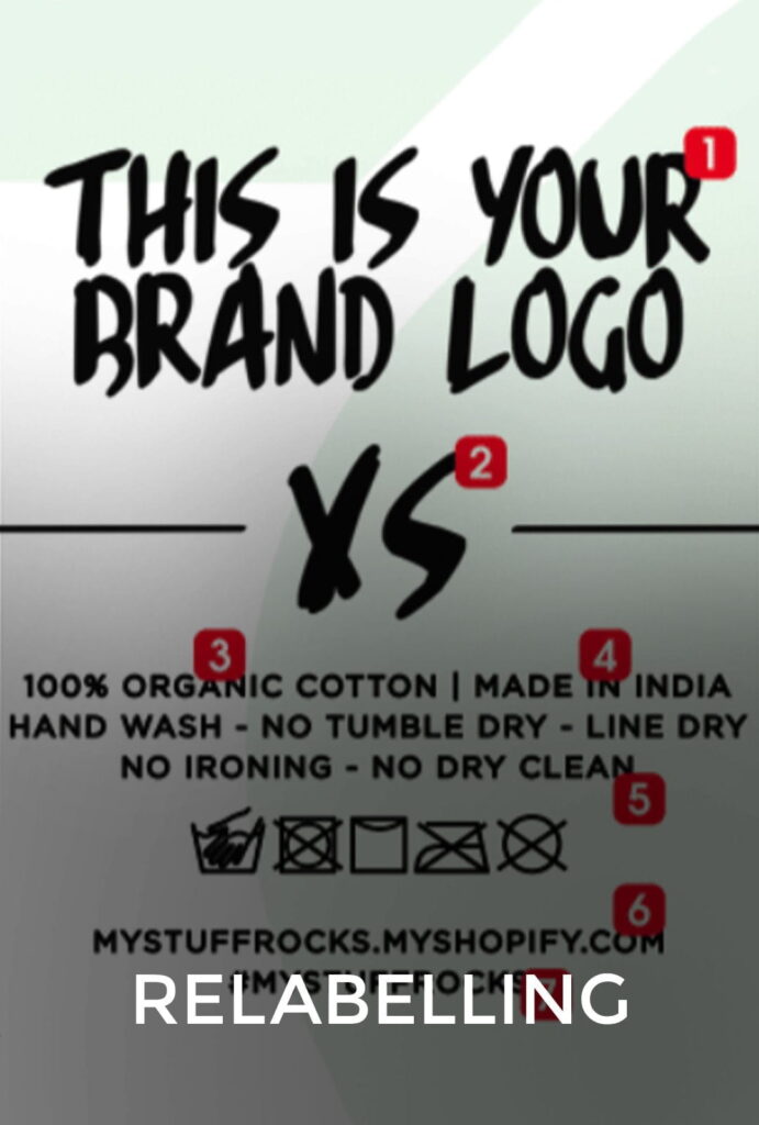 Organic Wholesale Clothing | services openingpg 5 relabelling